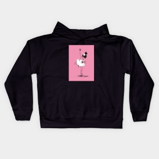 Young Ballerina in Pink Kids Hoodie